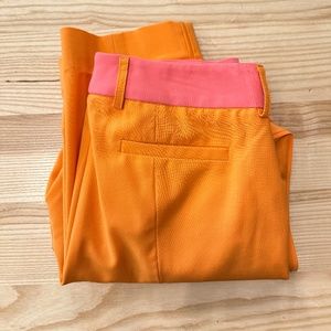 Pink Tartan wool pant